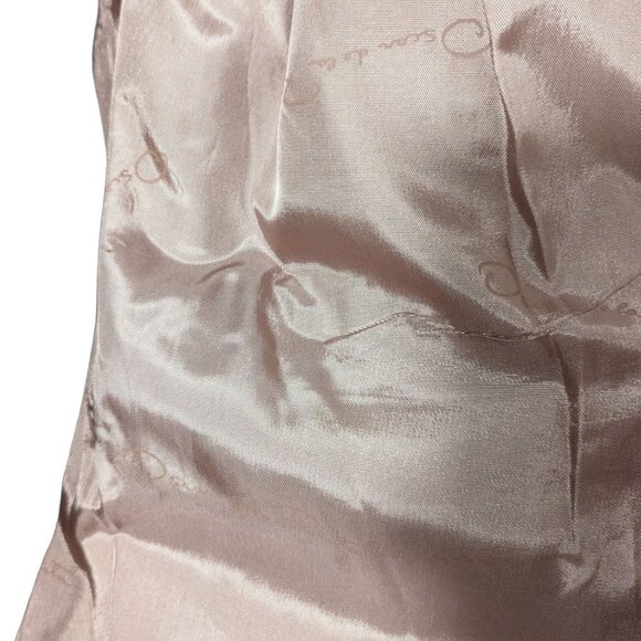 Vintage Womens Oscar de La Renta Tan Corduroy Two Button Career Blazer Jacket XS - Picture 6 of 7